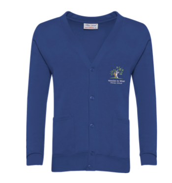 Howden Le Wear Primary Royal  Cardigan with Logo