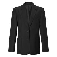 River Tyne Plain Black Ziggys blazer (Girls)