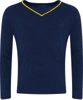 Harton Academy Bespoke V-Stripe Jumper