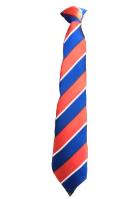 Academy 360 Year 8 clip-on tie (Red/Blue)