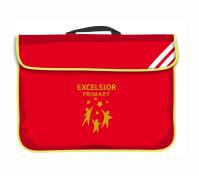 Excelsior Primary Red HI Viz Bookbag