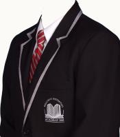 Boys Academy 360 Approved Year 11 Black Blazer with logo
