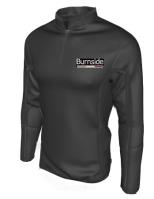 Burnside 1/4 Zip Midlayer PE Top with Logo - Recommended