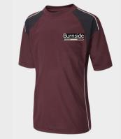 Burnside College Compulsory PE T- Shirt with Logo
