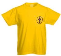 St Aidan's Primary PE T-Shirt (Gold)