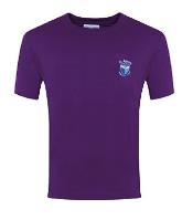 St Anne's Catholic School Logo PE T-Shirt