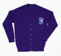St Anne's Catholic School V-Neck Knitted Cardigan with logo