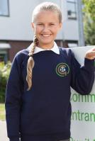 Gosforth Academy Navy Sweatshirt Shirt (GREEN BADGE)