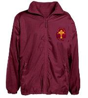 St Aidan's Primary Maroon Reversible Jacket