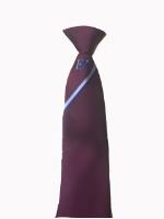 Excelsior Academy Year 7 Maroon Clip on Tie