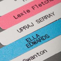 Easy Iron Printed Name Tapes (50)