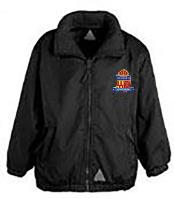 Bishop's Primary School Black Reversible Jacket with logo