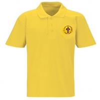 St Aidan's Primary Polo Shirt (Gold)