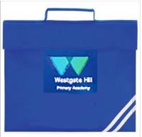 Westgate Hill Primary Logo Bookbag with Reflective Strip