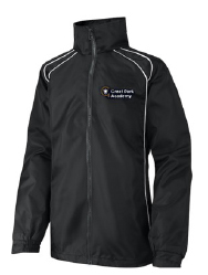 Great Park Academy Black Showerproof Rain Jacket (For Years 9+)