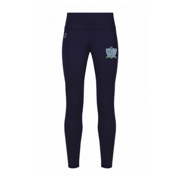 Our Lady & St Bede Aptus Navy/Silver Leggings With Logo