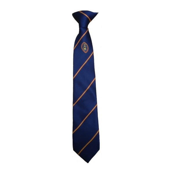Richmond School Blue Logo Clip on Tie - (Y10 Sept 26)