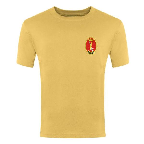 St Paul's Catholic Gold PE T-shirt