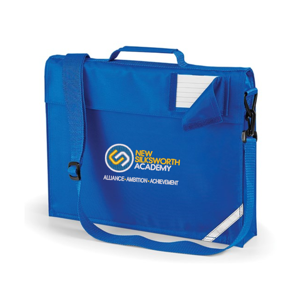 New Silksworth Royal Logo Junior Bookbag with reflective stripe