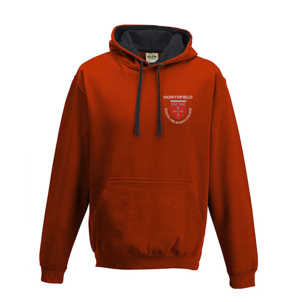 Northfield Girls Red and Black PE Hoody REDUCED TO CLEAR