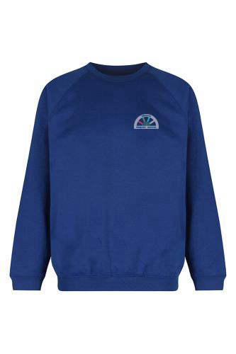 Wingate Primary Royal Blue School Sweatshirt with Logo