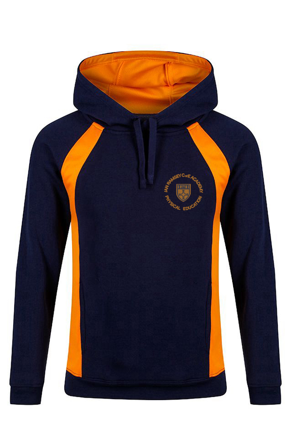 Ian Ramsey Navy and Gold Sports PE Hoody