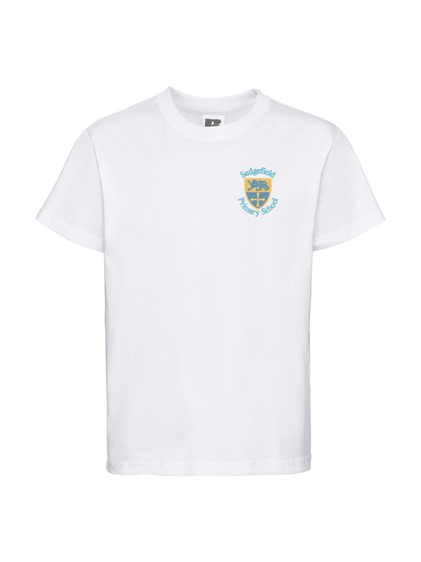 Sedgefield Primary White PE T-shirt