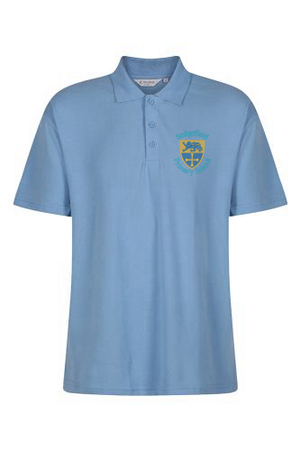 Sedgefield Primary Sky Blue Polo Shirt with Logo