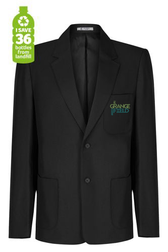 Grangefield Academy Boys Badged Black Blazer