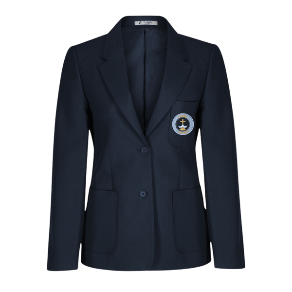 Carmel College Girls Badged Navy Blazer
