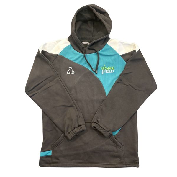 Grangefield Academy Black, Teal and White Sports PE Hoody REDUCED TO CLEAR