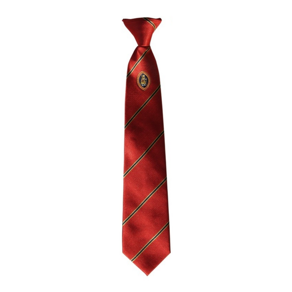 Richmond School Red Logo Clip on Tie - (Y7 Sept 26)