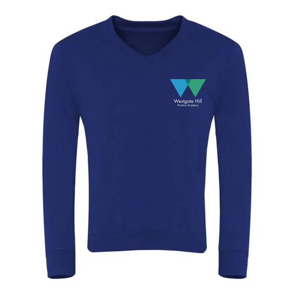 Westgate Hill Primary Academy Logo V Neck Sweatshirt (Year 6 only)