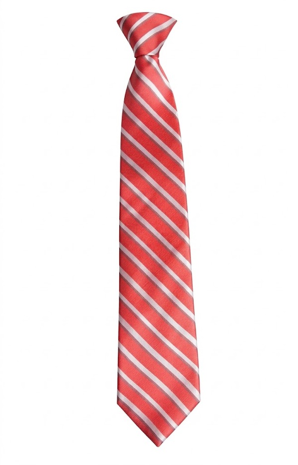 Academy 360 clip-on tie (Red/White) - (Y11 Tie)