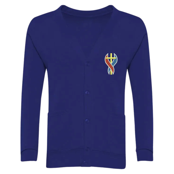 St Mary's Newton Aycliffe Royal School Cardigan with Logo
