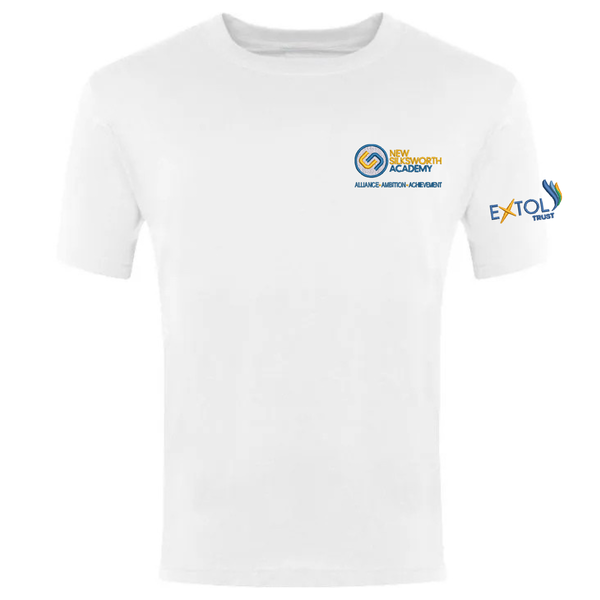 New Silksworth White PE T-shirt