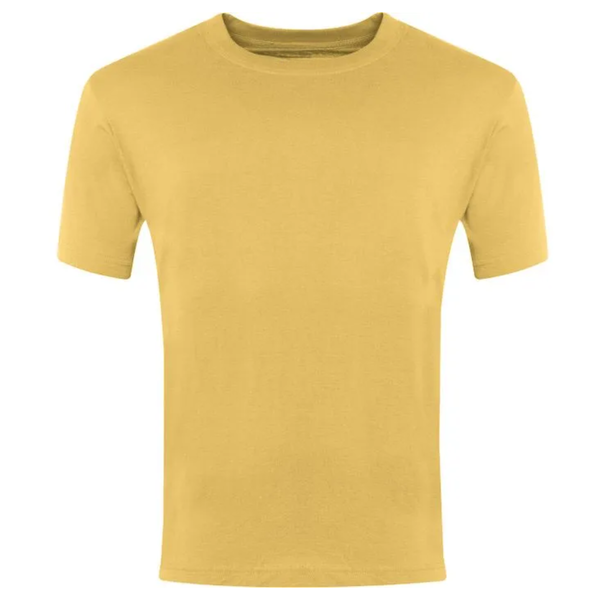 Oak Tree Plain Yellow PE T-shirt