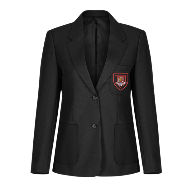 English Martyrs Girls Badged Black Blazer