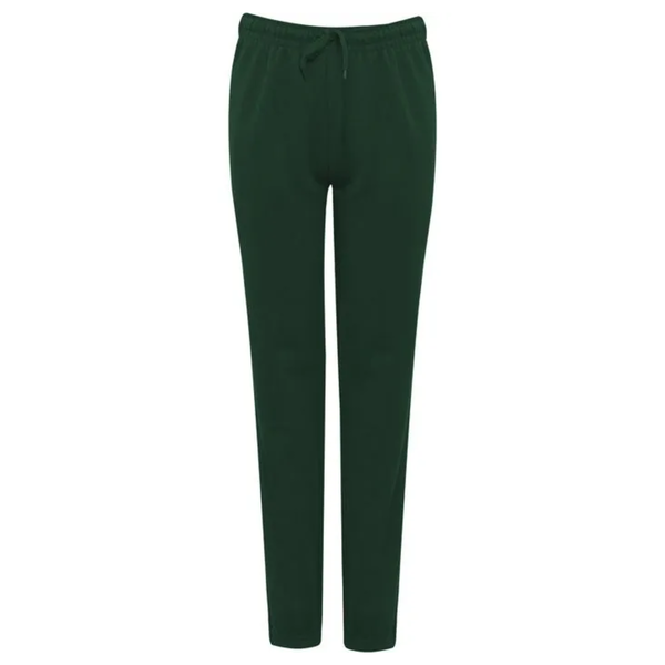 Plain Bottle Green PE Joggers