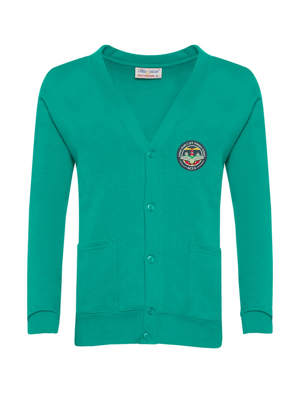 James Knott Primary School Jade Logo Cardigan (Nursery to Year 6)