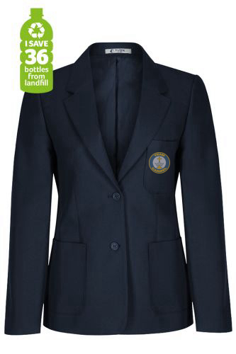 Carmel College Girls Badged Navy Blazer