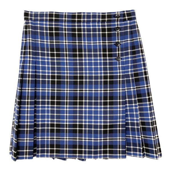 Carmel College Girls Blue Kilt