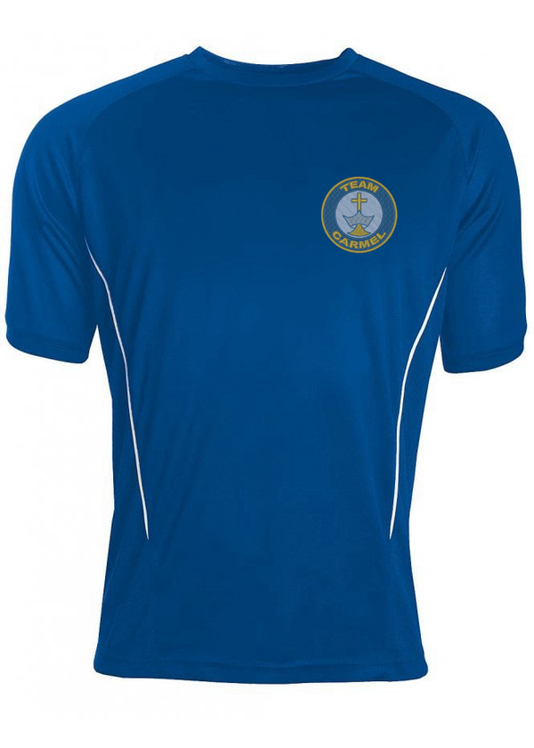 Carmel College Royal Blue Unisex Compulsory PE T-shirt