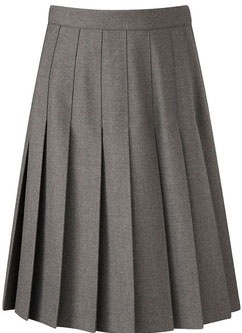 Hexham Middle School Approved Girls Grey Pleated Skirt : Michael Sehgal ...