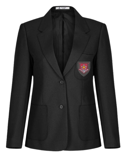 English Martyrs Girls Badged Black Blazer