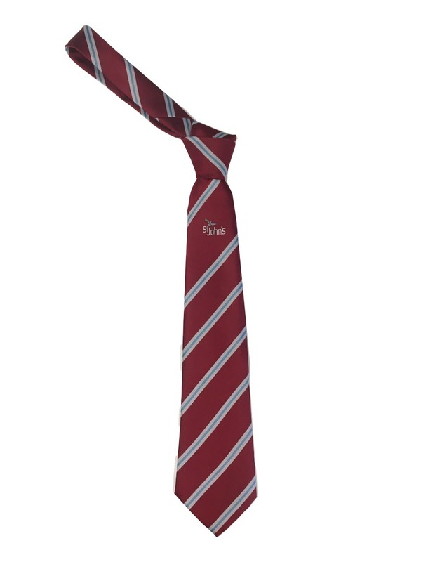 St John's Academy Traditional Tie - Turquoise (Year 11 Sept 25)
