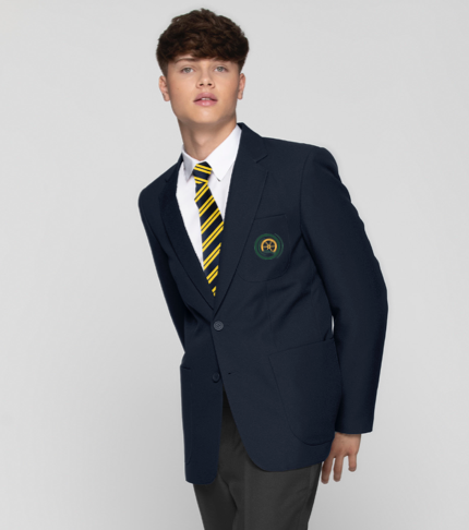 Heworth Grange Boys Academy Navy Bespoke Blazer : Michael Sehgal and ...