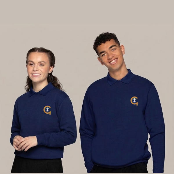 Callerton Academy Unisex Navy Day Sweatshirt with Logo