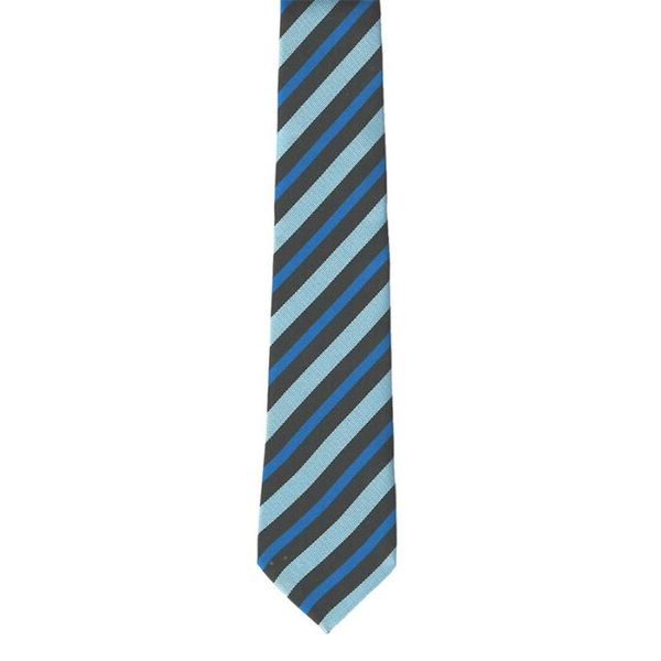 North Shore Traditional Tie - Blue Stripe (Y8 Sept 25)