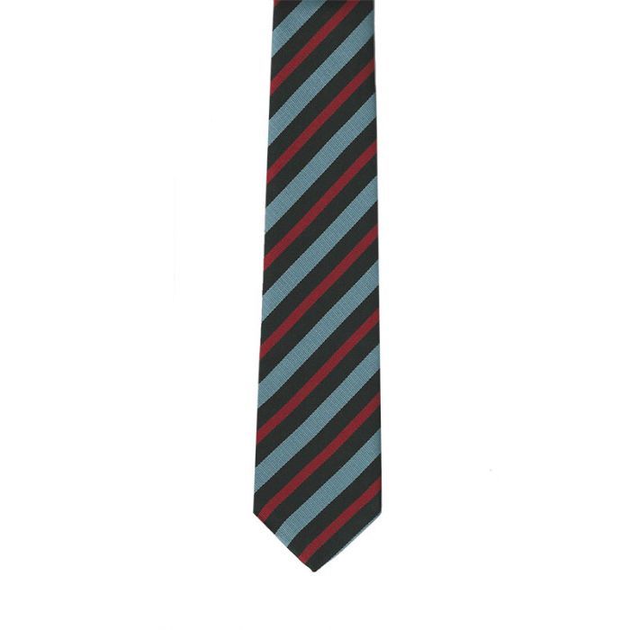 North Shore Traditional Tie - Red Stripe (Y7 Sept 25)